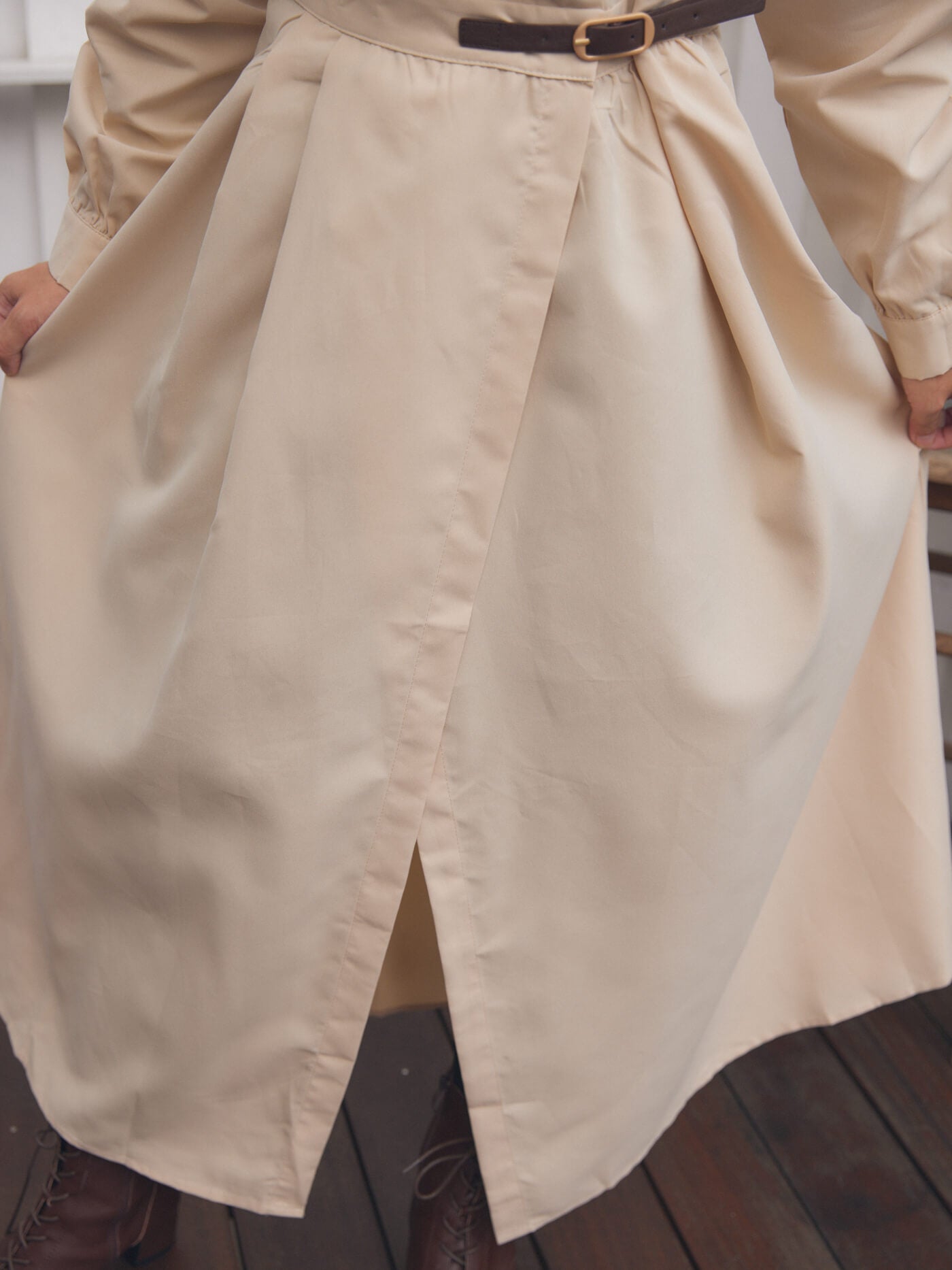 belt wrap one-piece