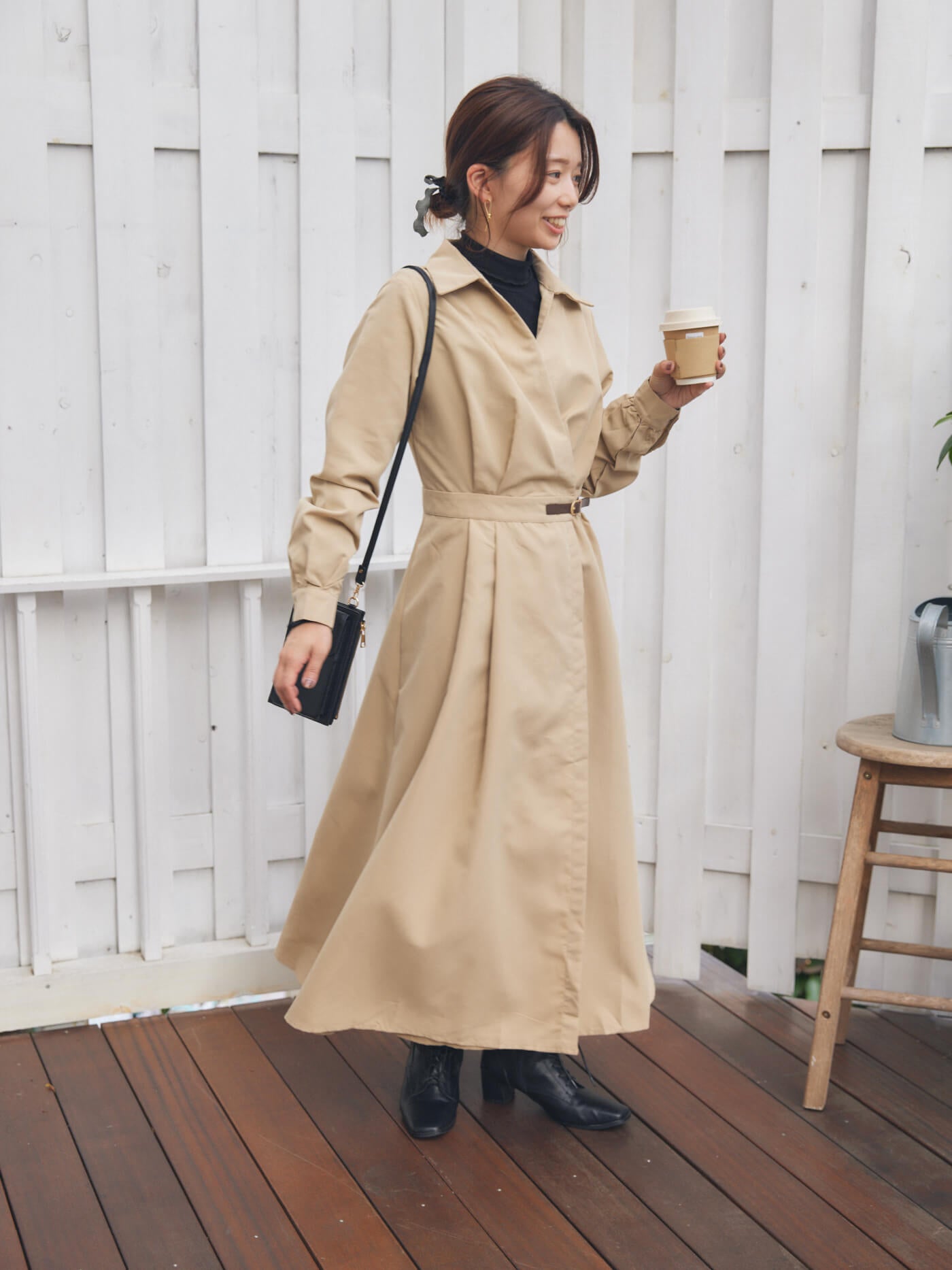 belt wrap one-piece