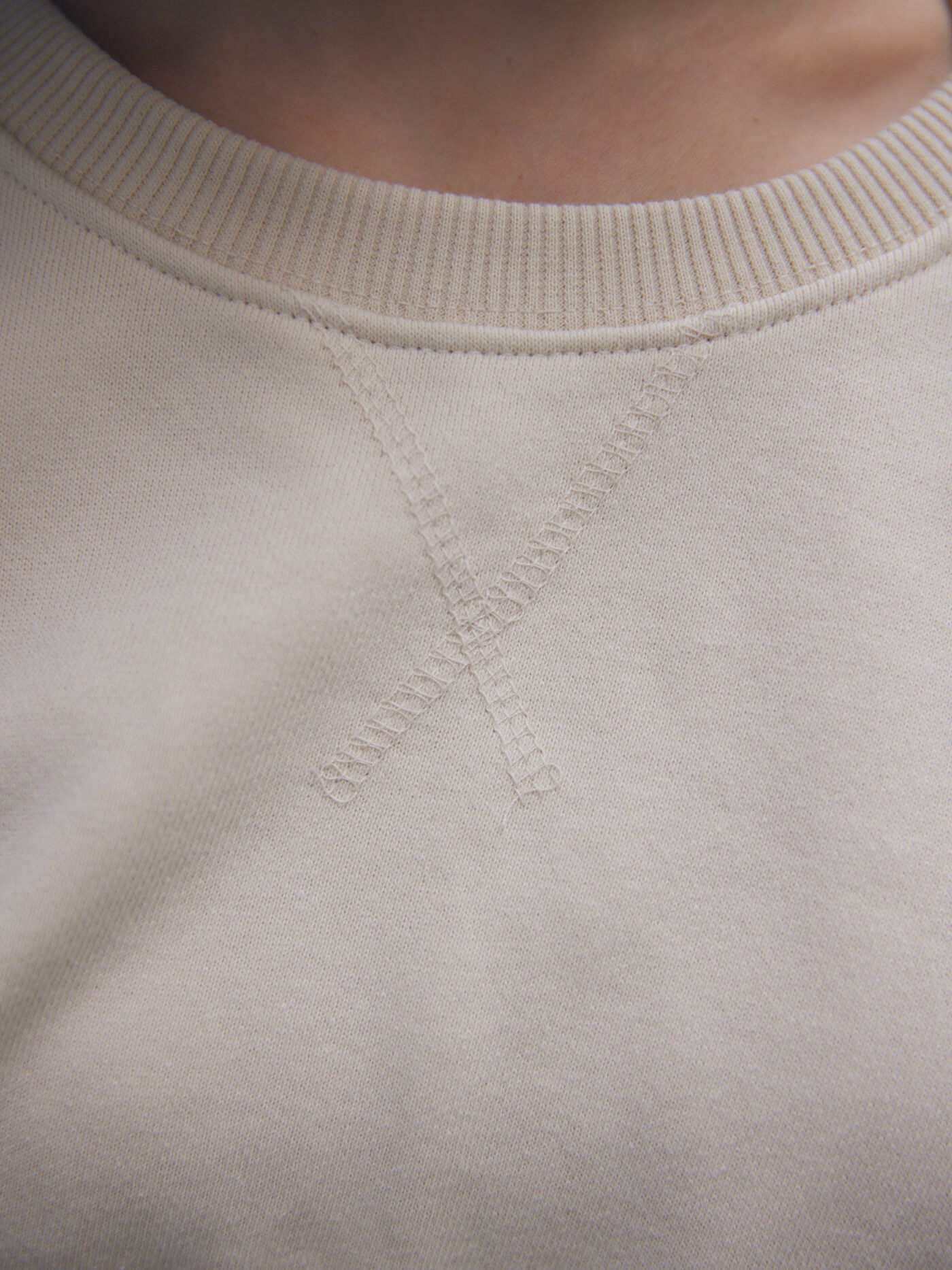 cotton loose sweatshirt