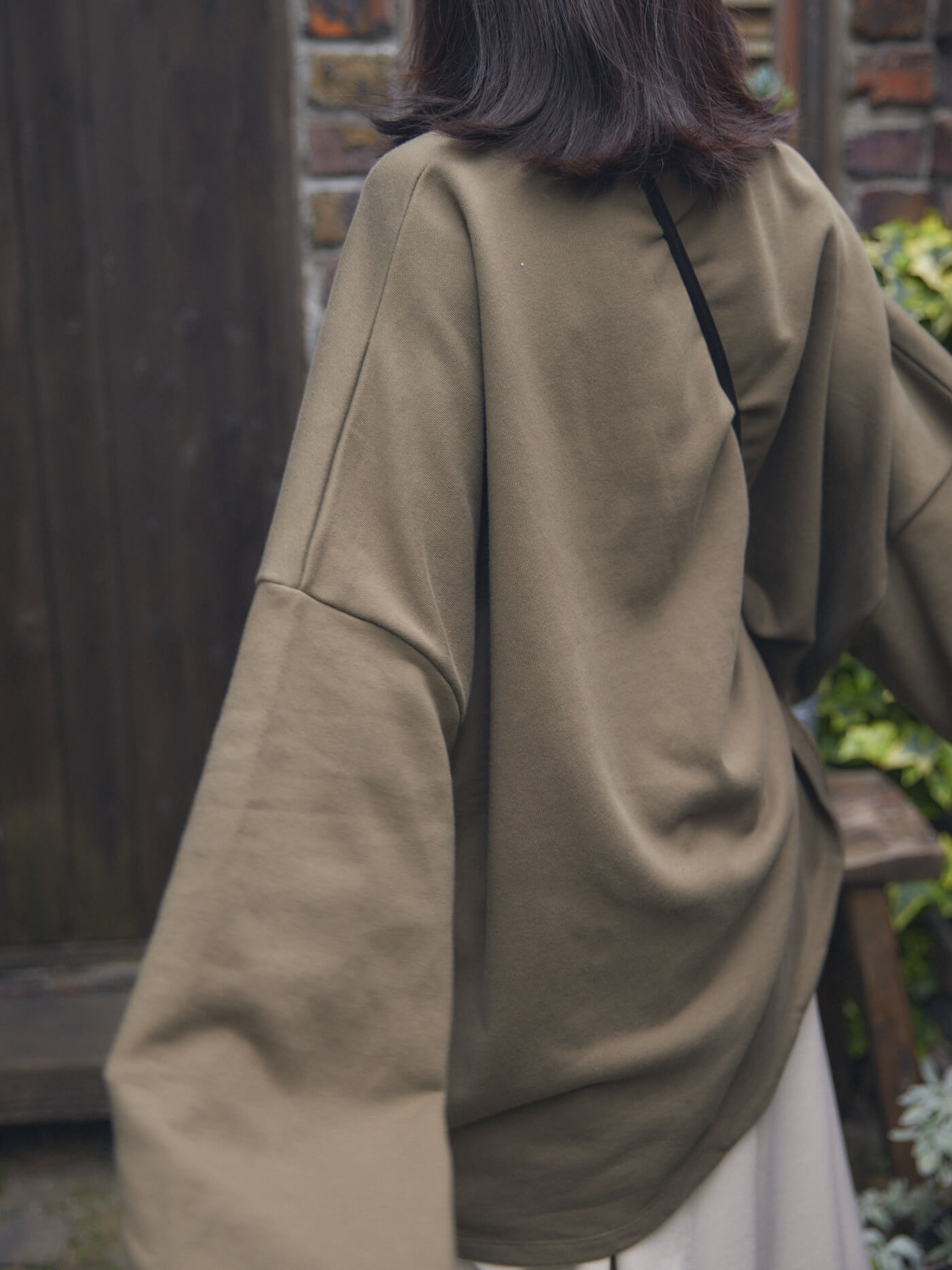 cotton loose sweatshirt