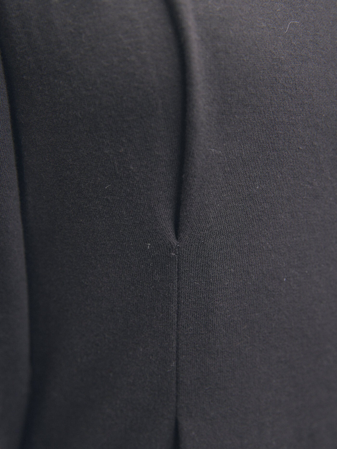 pin tuck hood long one-piece