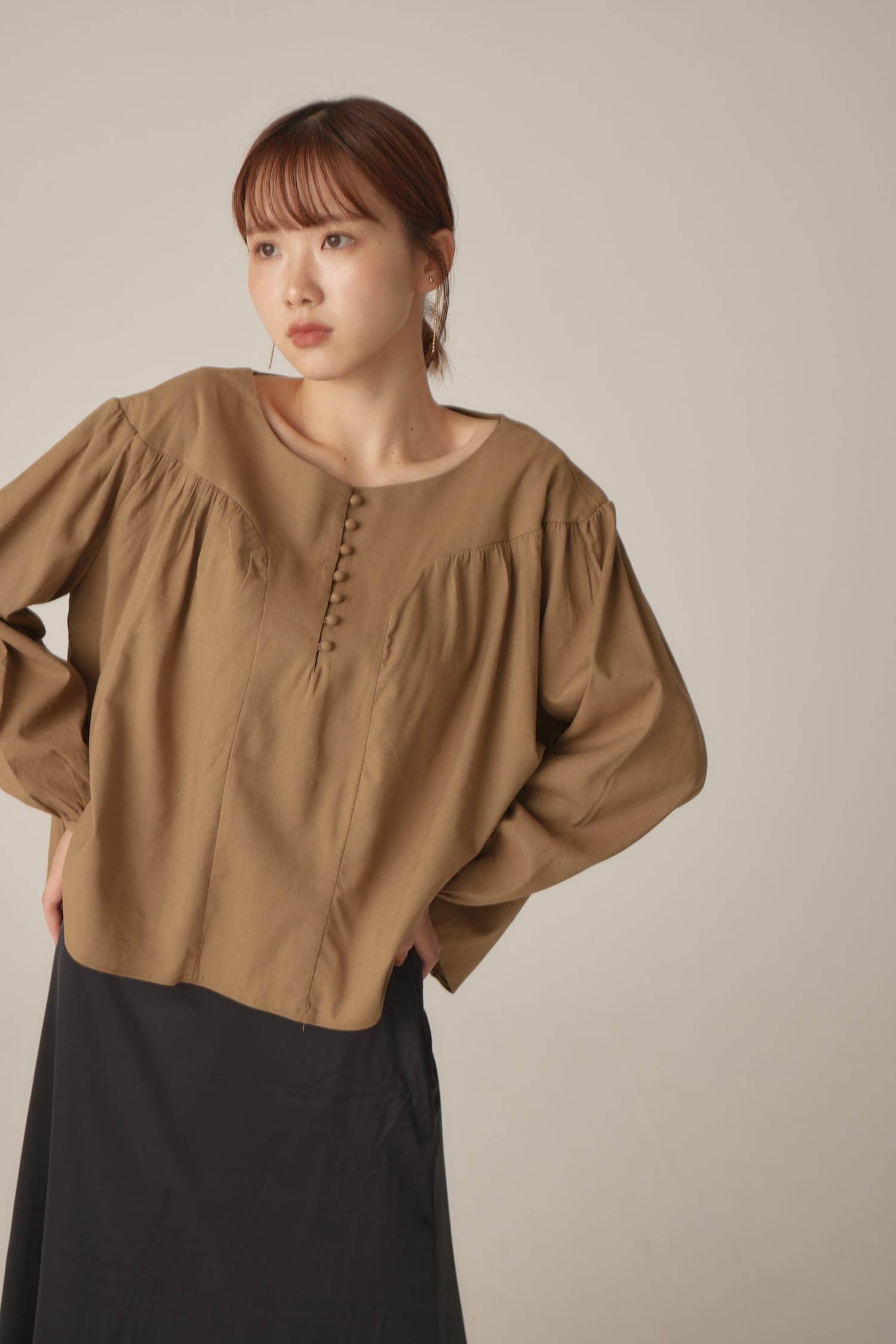 walnut blouse