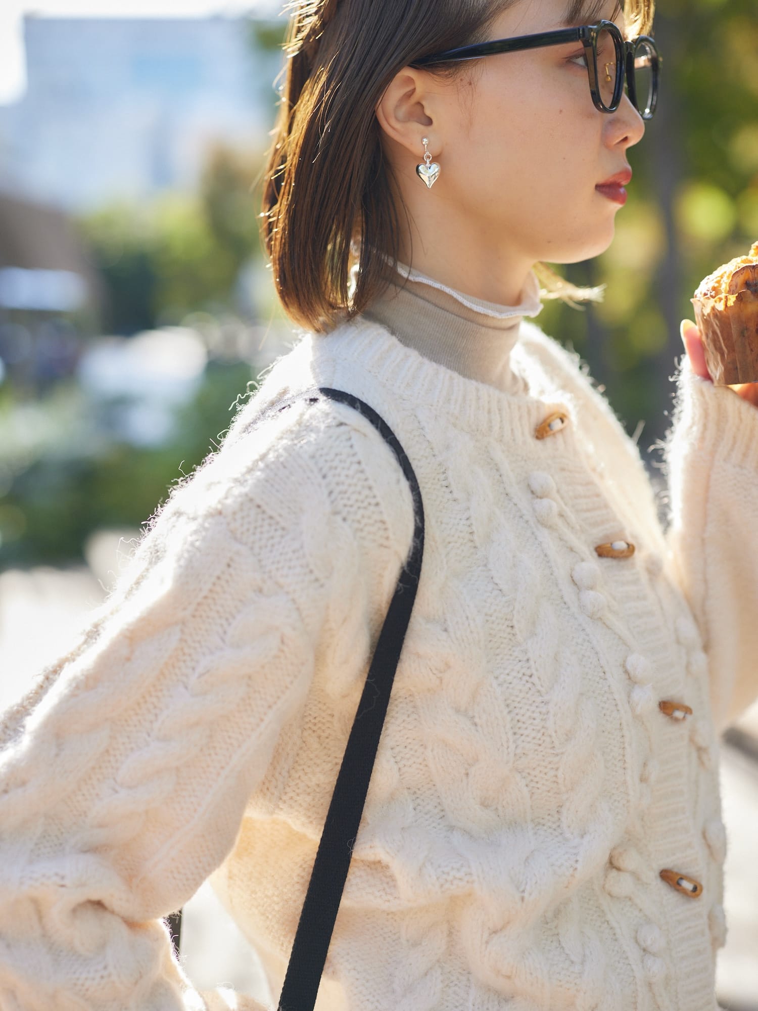 heart pierece/earring