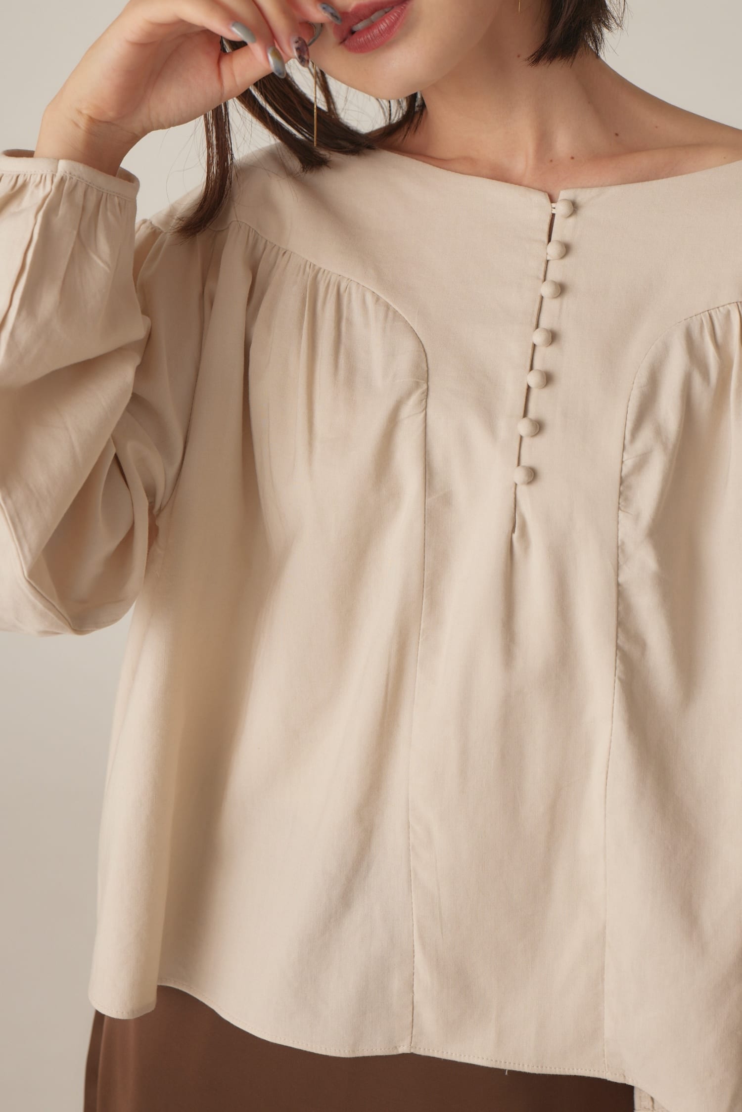 walnut blouse