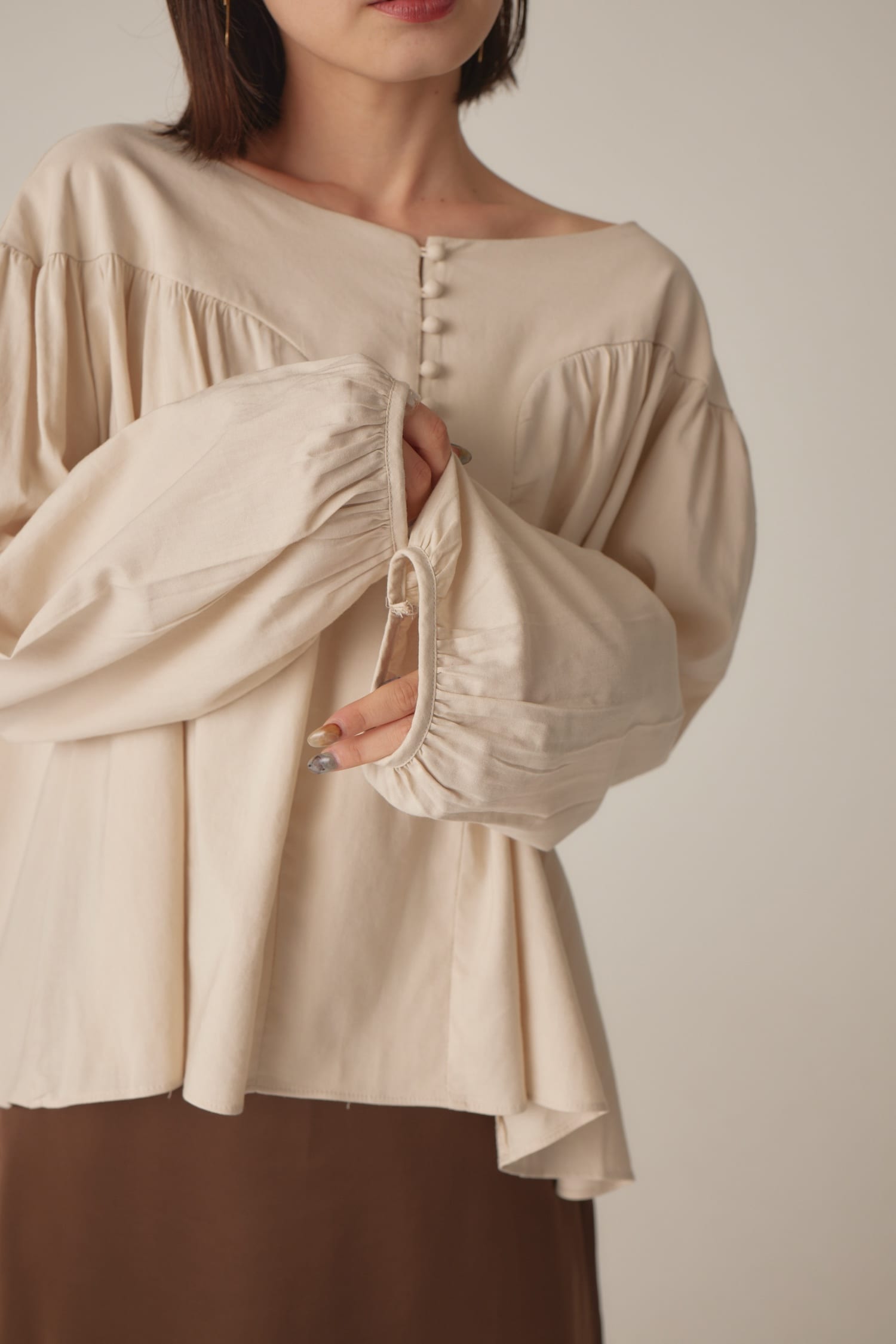 walnut blouse