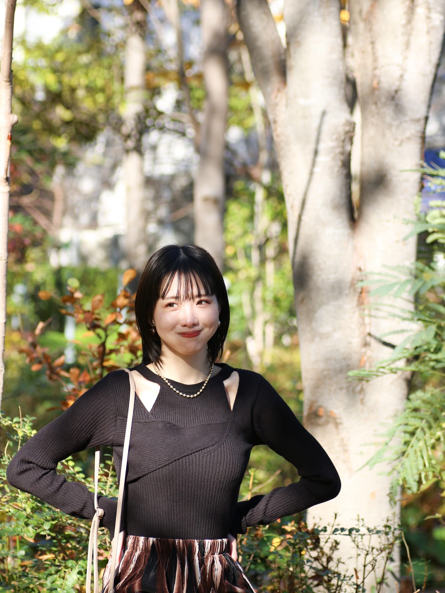 chest cross knit