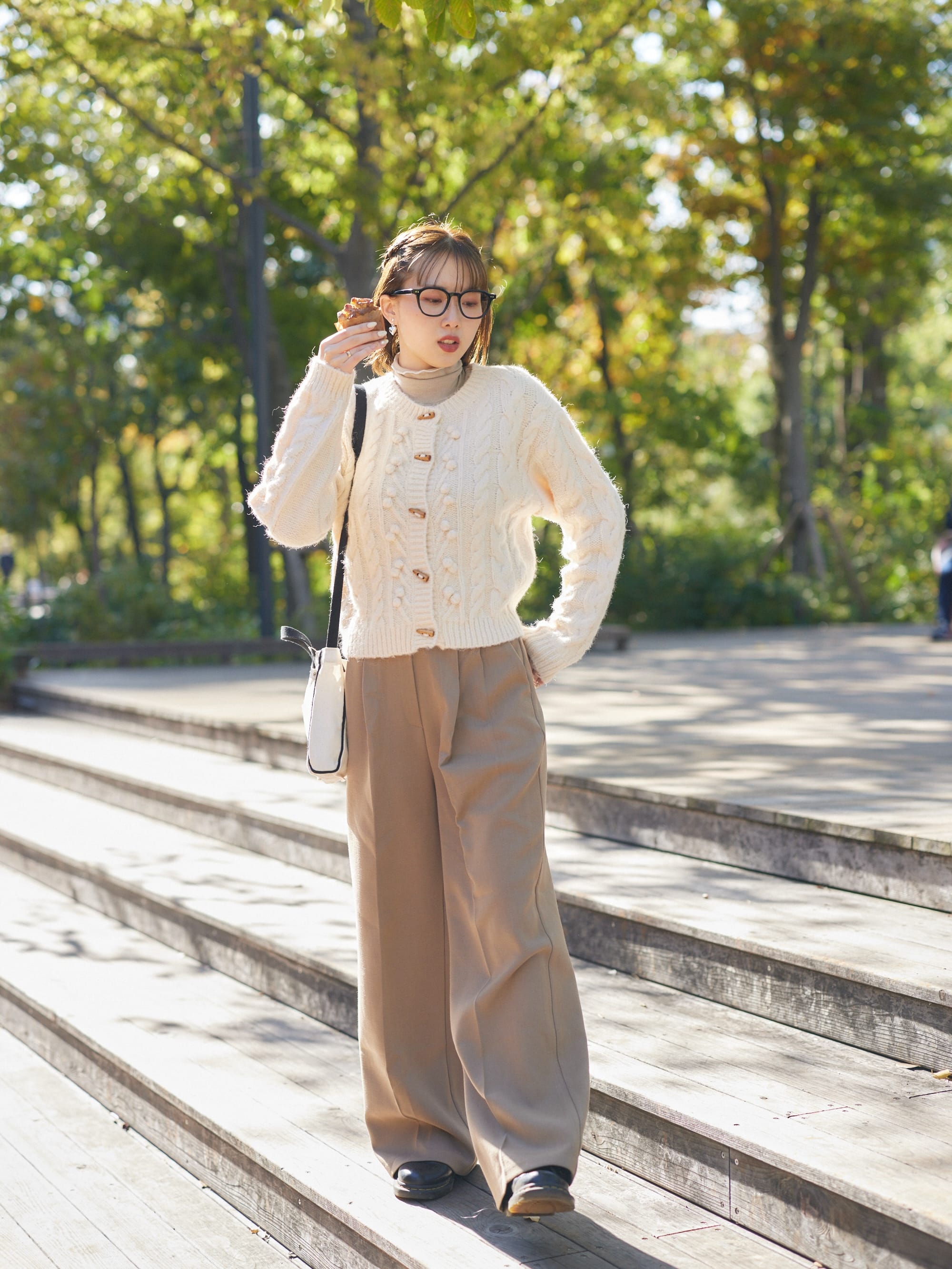 curve waist pants