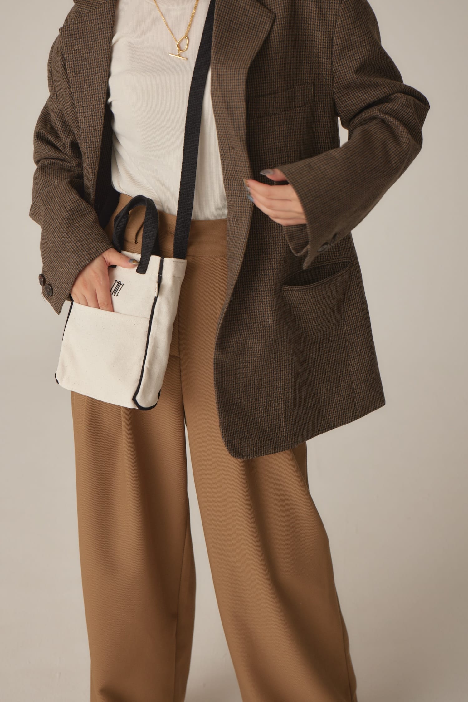 nm canvas mini bag