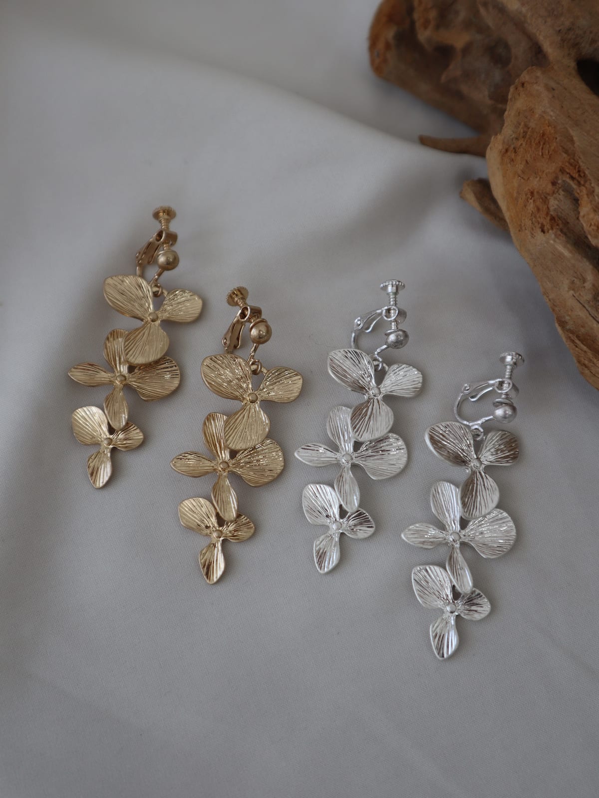 flower row pierce / earring