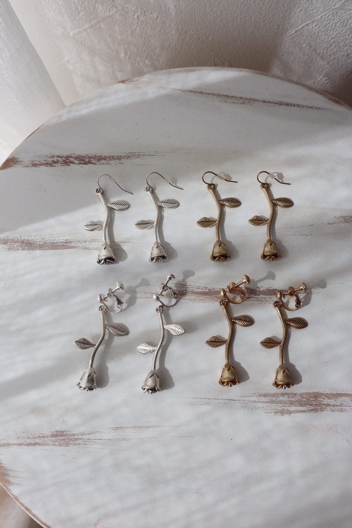 tulip pierce/earring