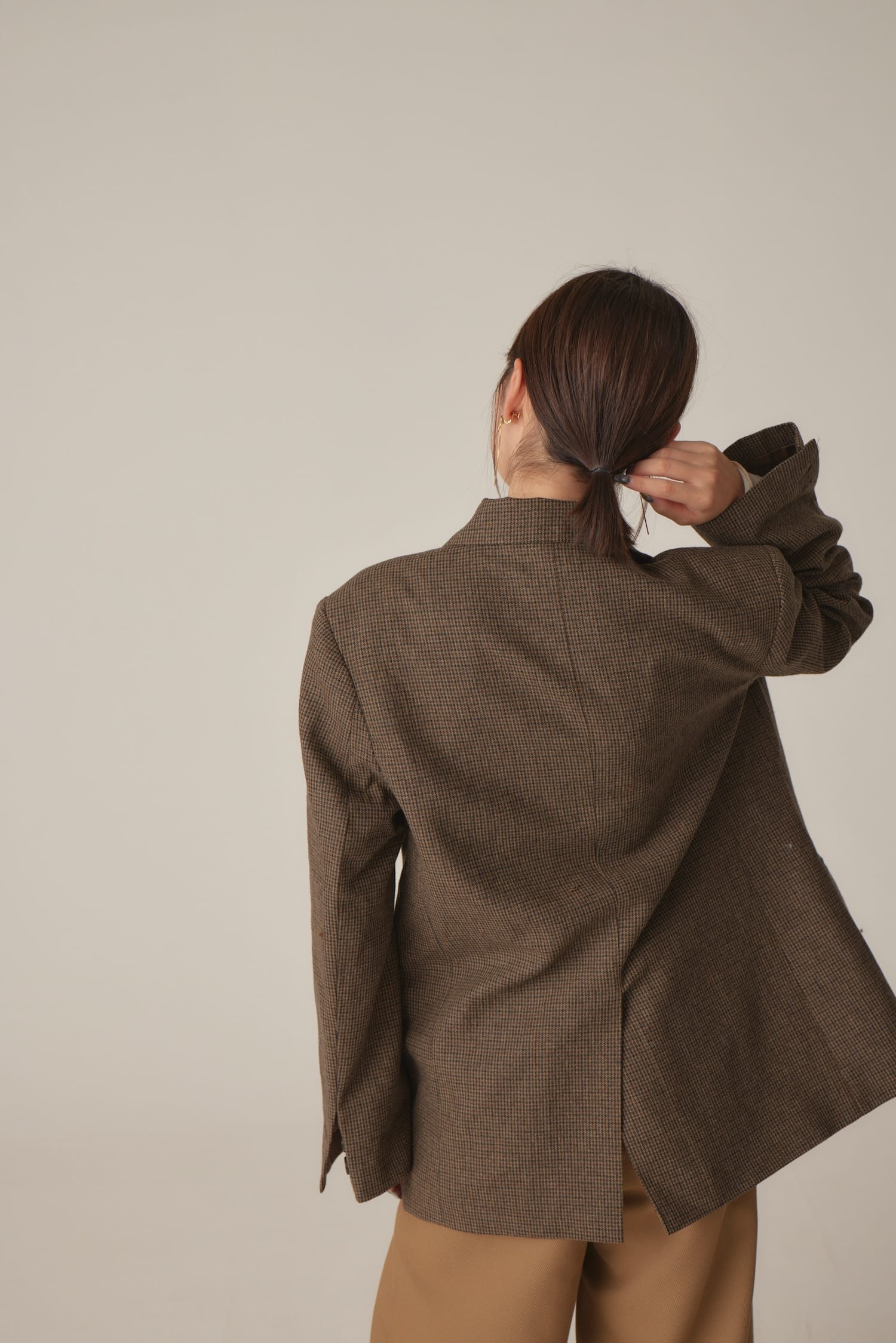 gun club check jacket