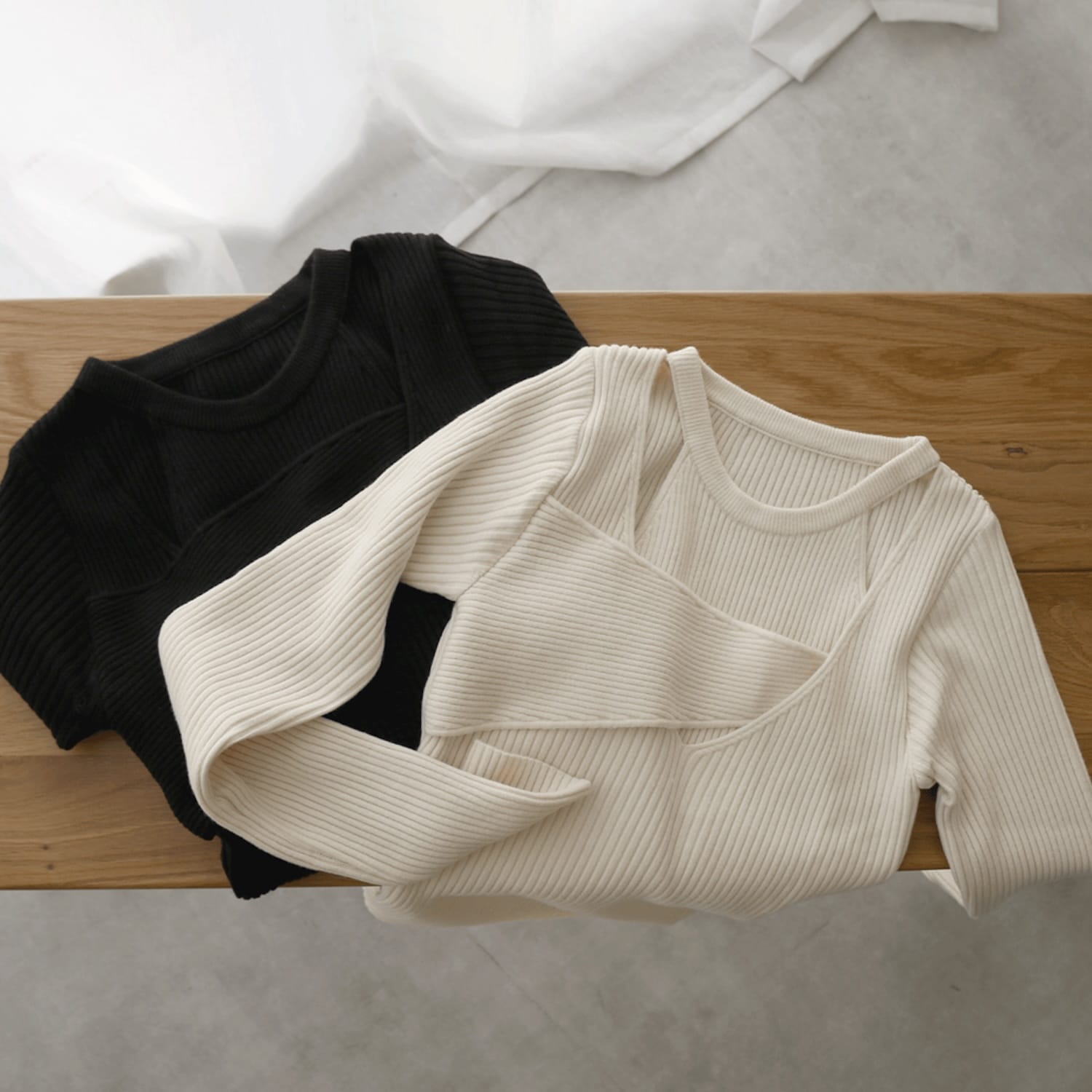 chest cross knit