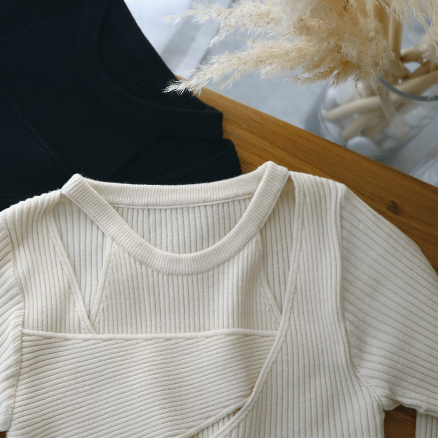 chest cross knit