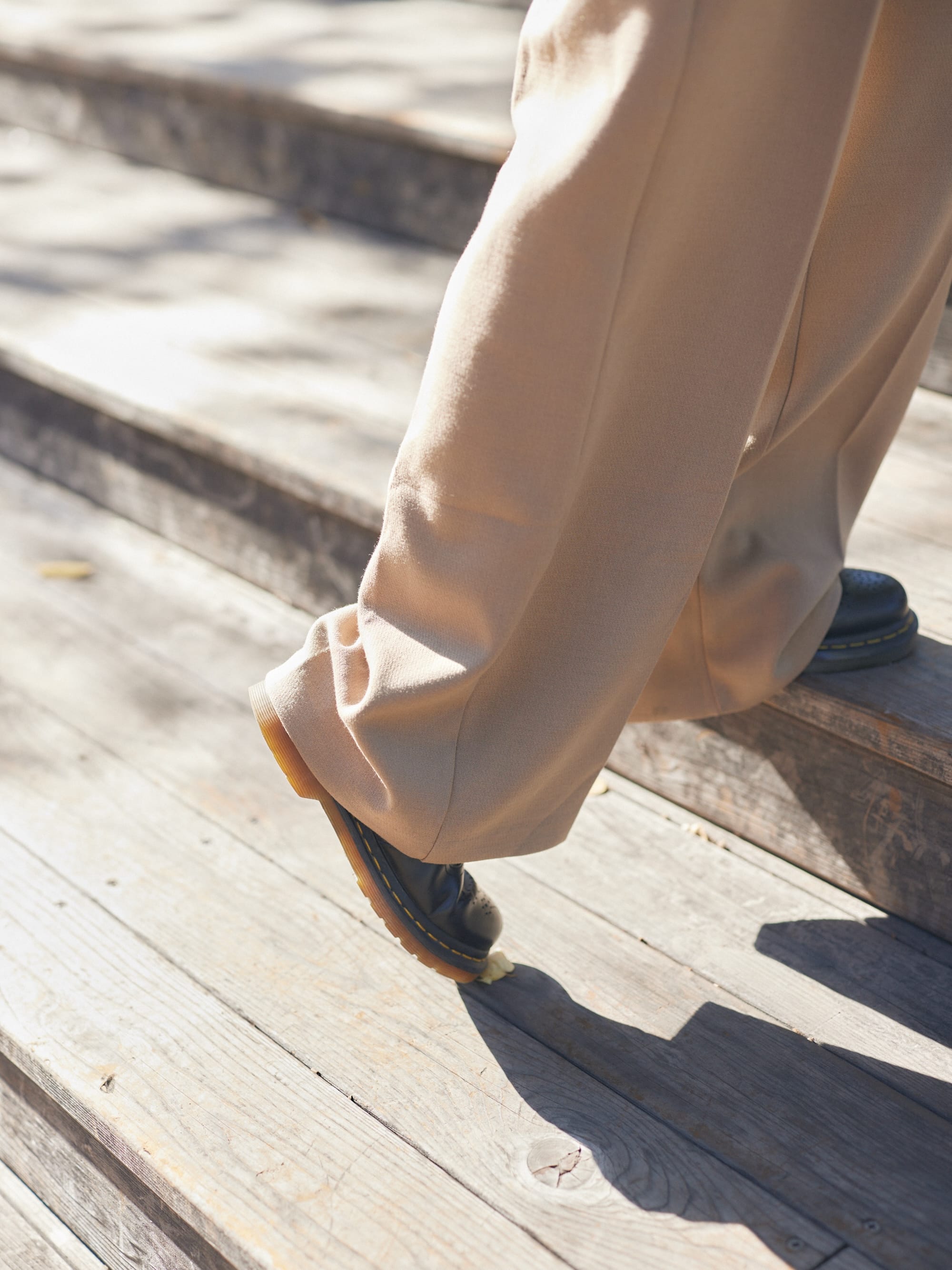 curve waist pants