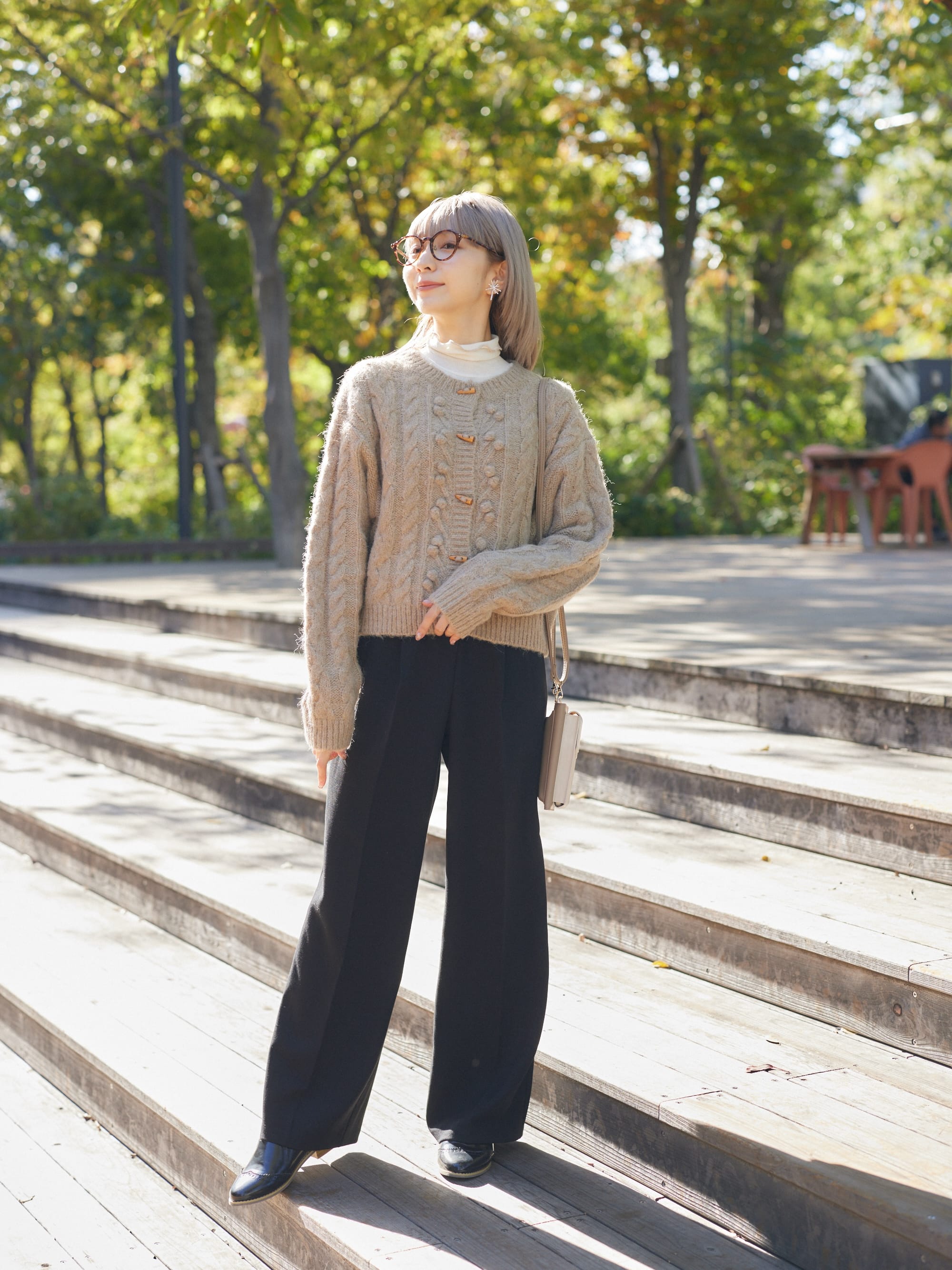 curve waist pants