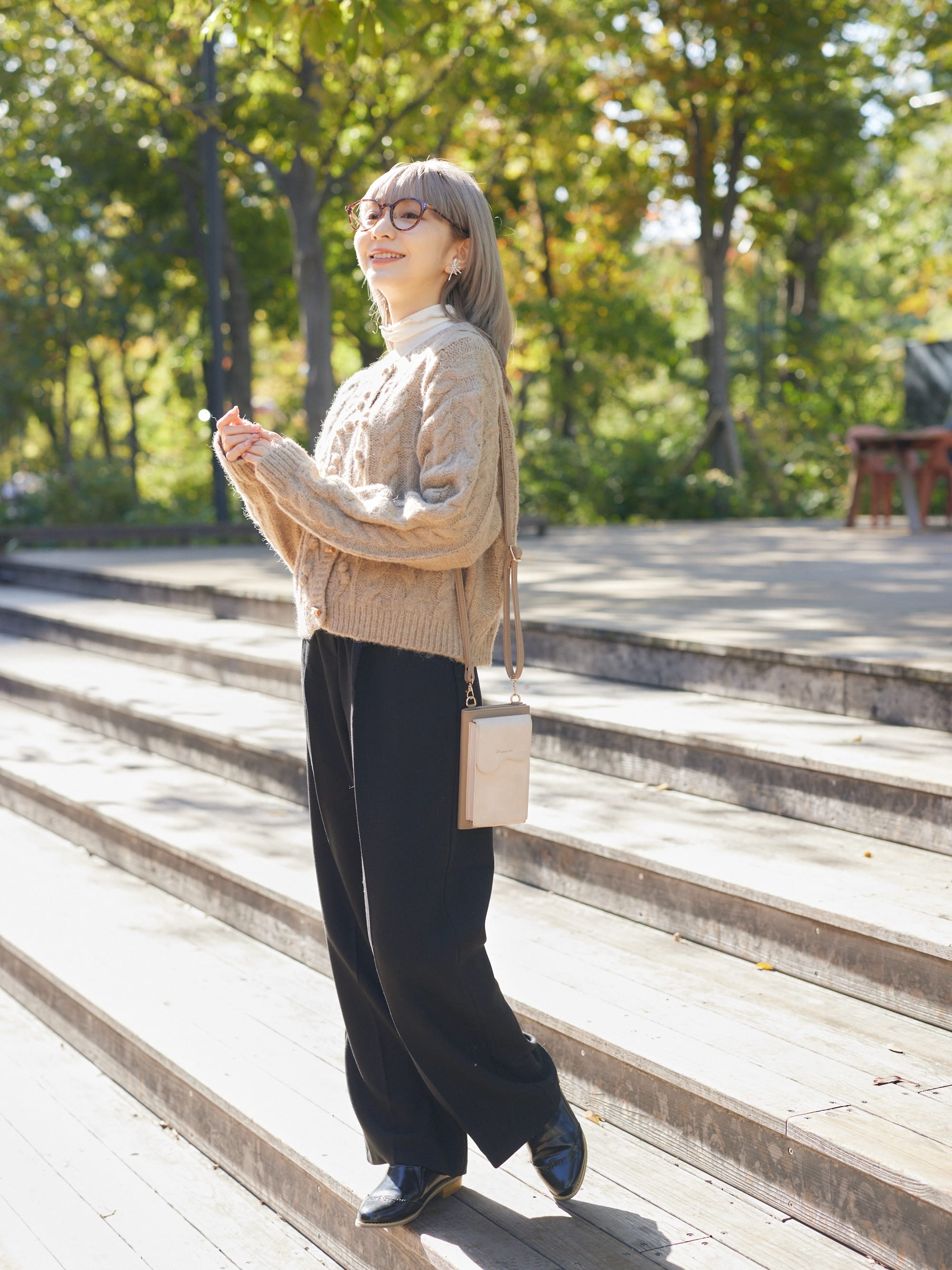 curve waist pants