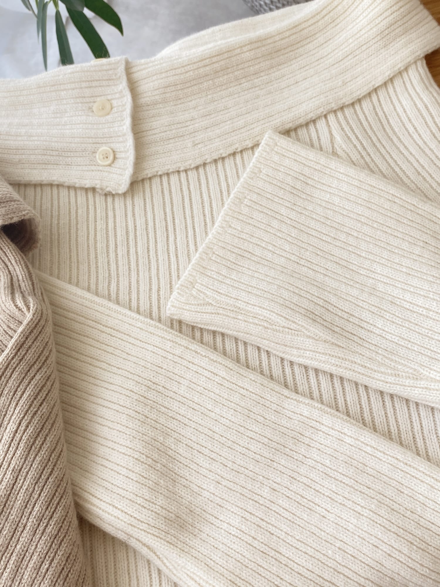 winter shoulder knit