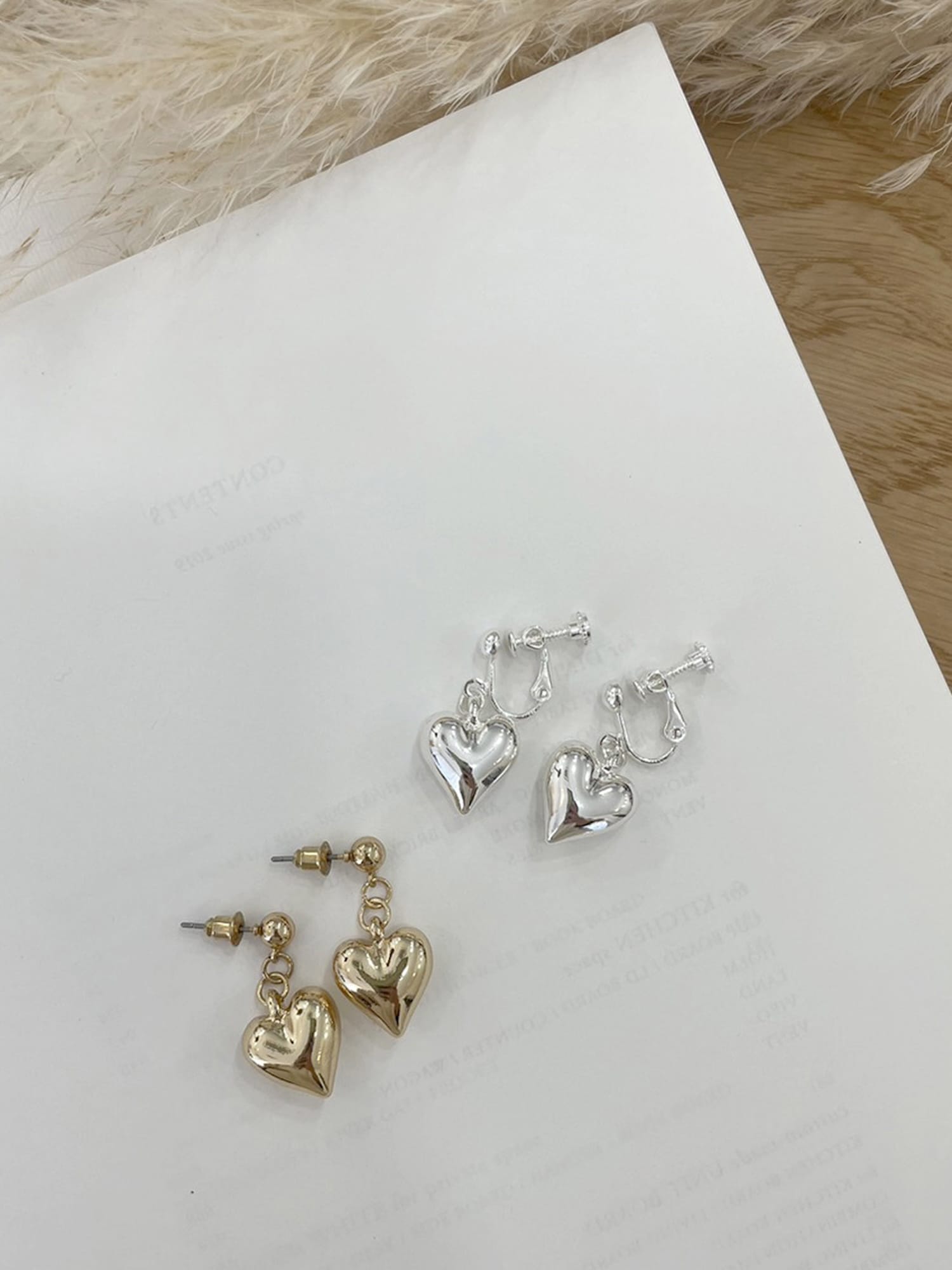 heart pierece/earring