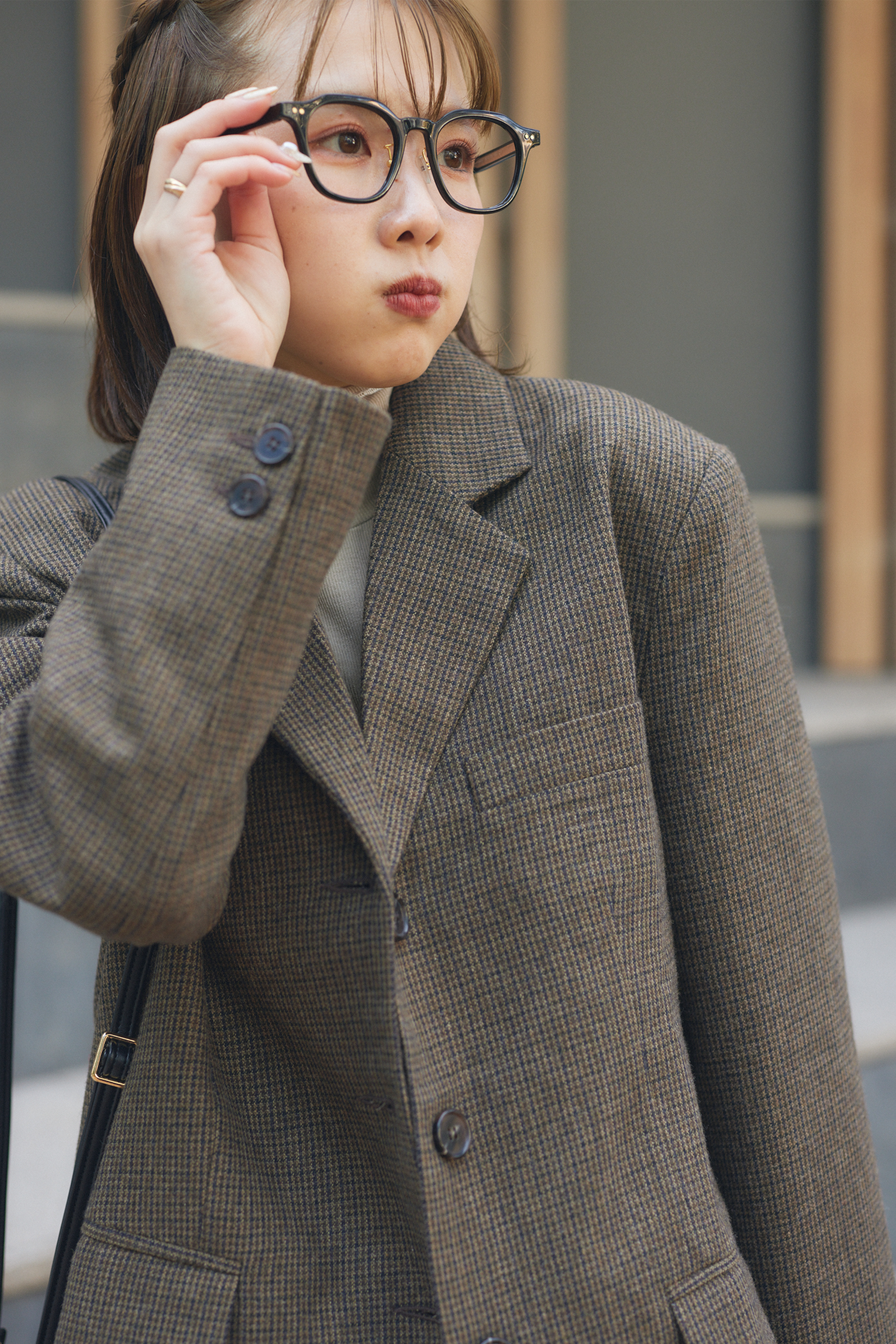 gun club check jacket