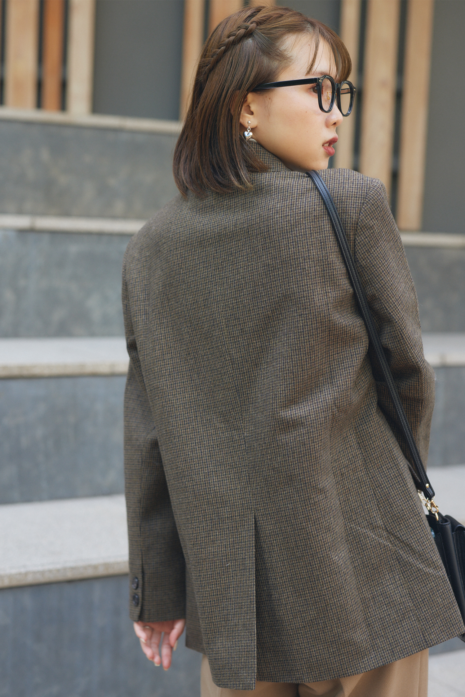 gun club check jacket