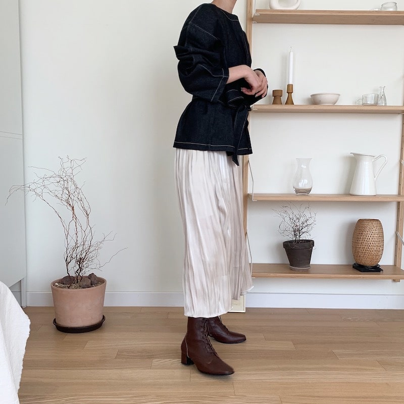 lace‐up boots