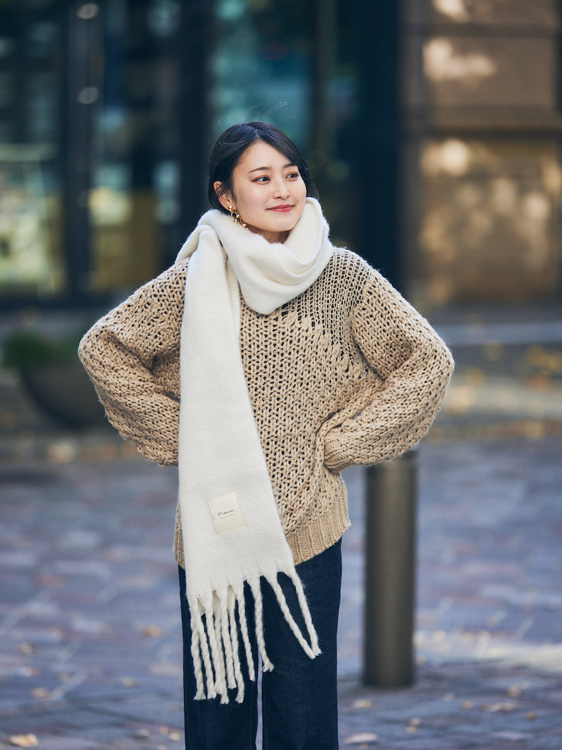 nuance hole knit