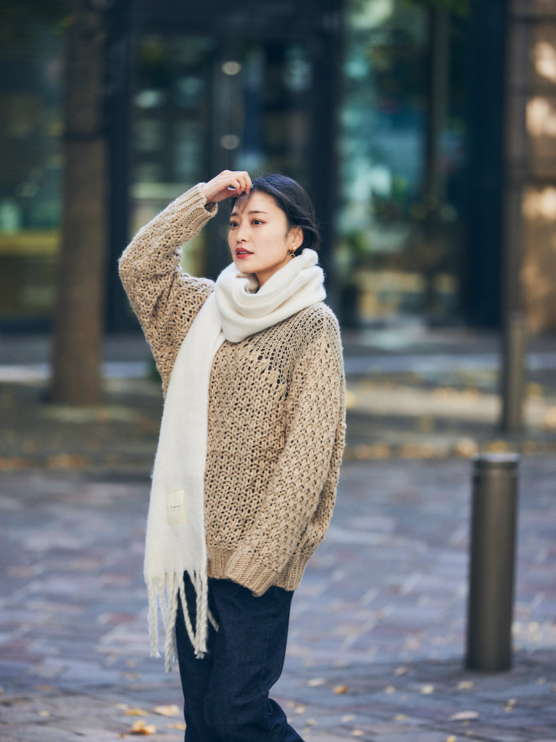 nuance hole knit