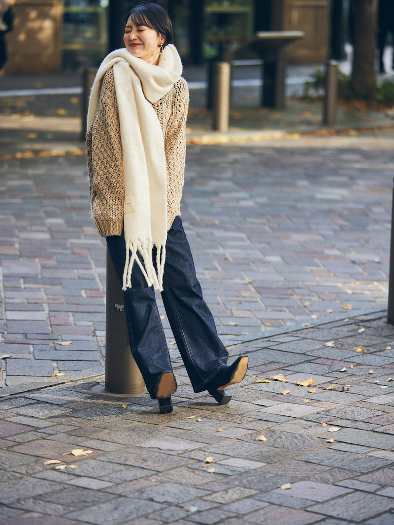 nuance hole knit