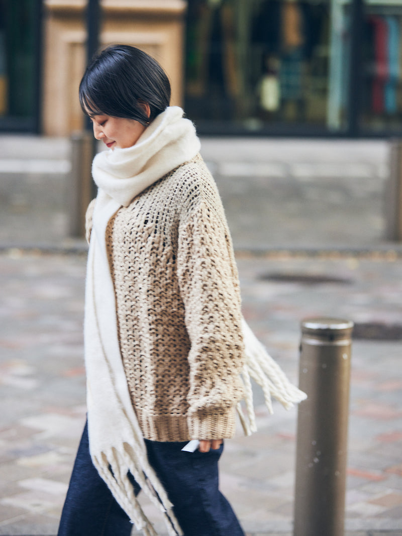 nuance hole knit