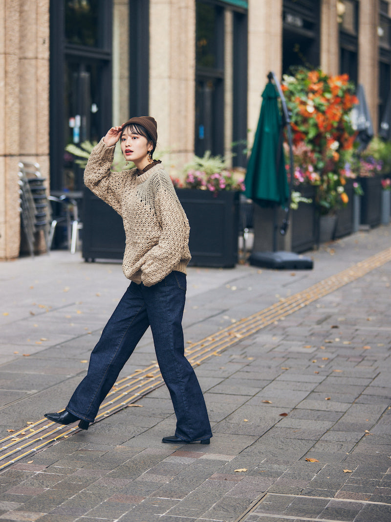 nuance hole knit