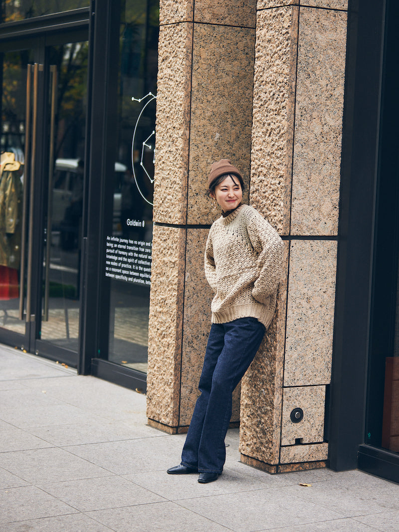 nuance hole knit