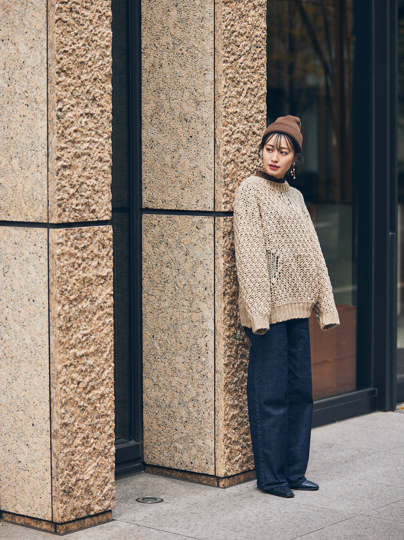 nuance hole knit