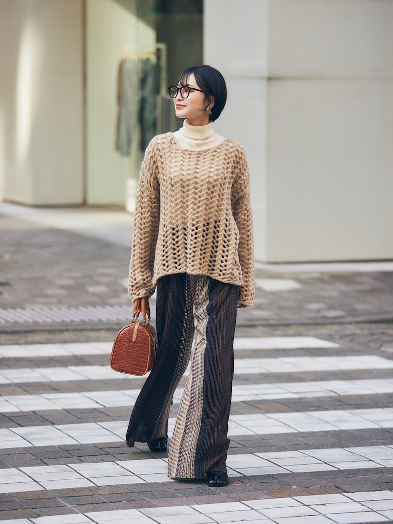 lowguage knit【beige】