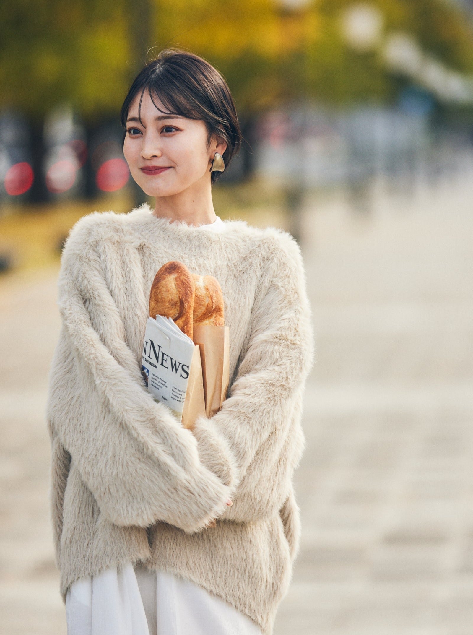 shaggy knit
