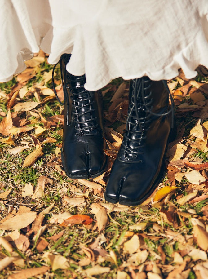 tabi ribbon boots