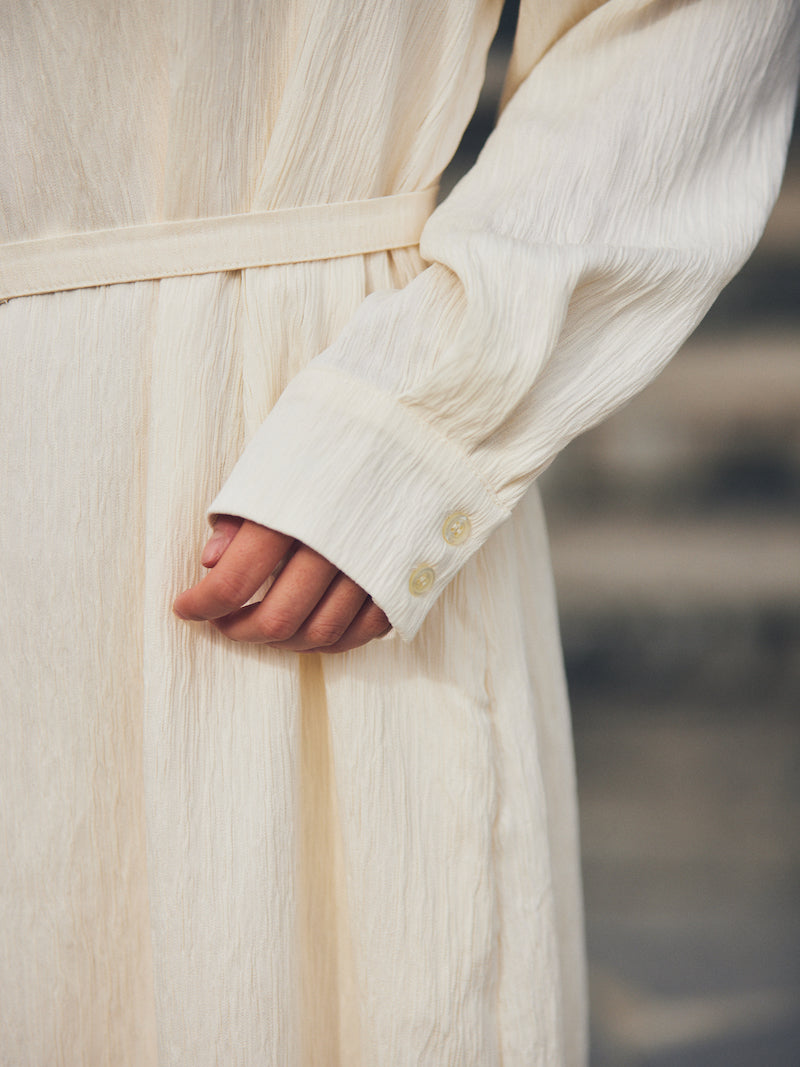 crew neck design one-piece【ivory】