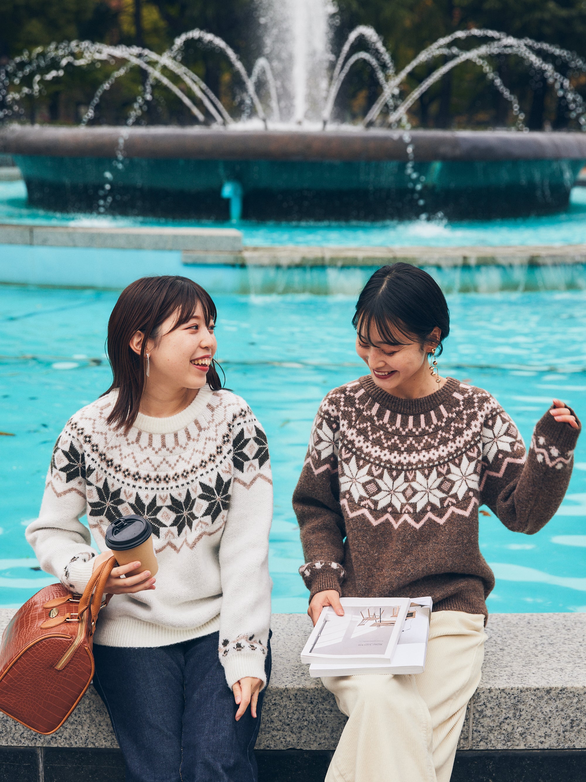 nordic knit pullover【ivory】