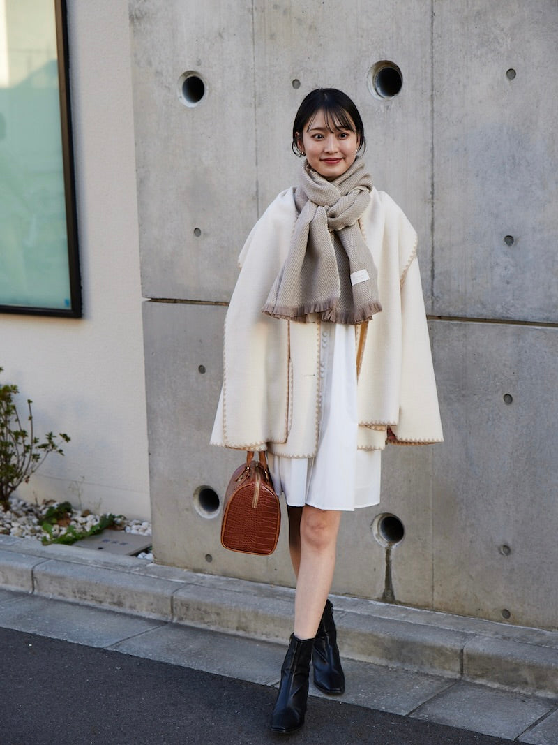 herringbone stole