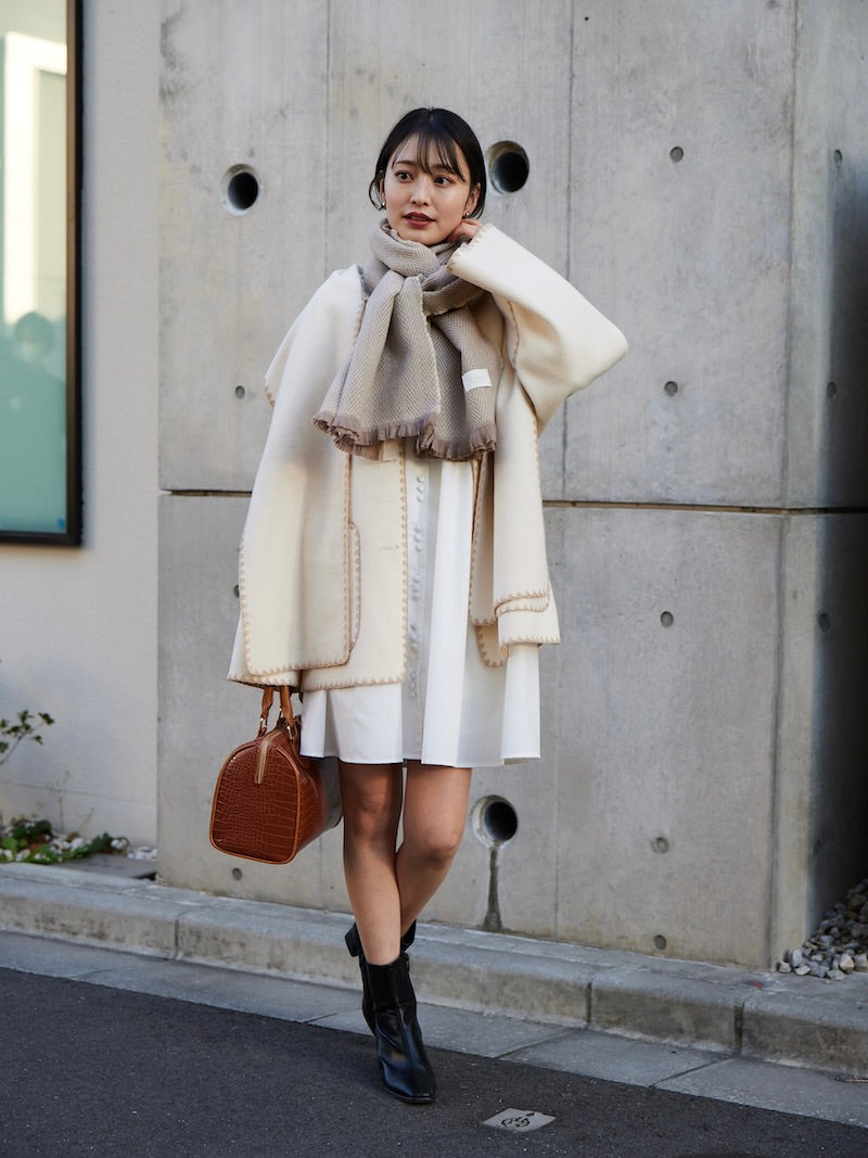 herringbone stole