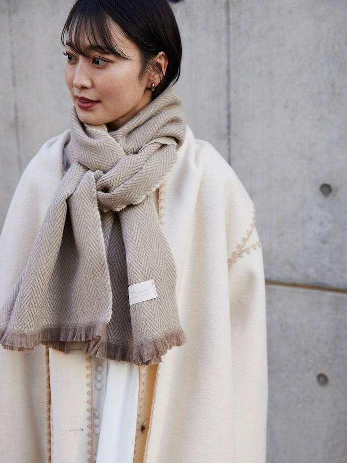 herringbone stole