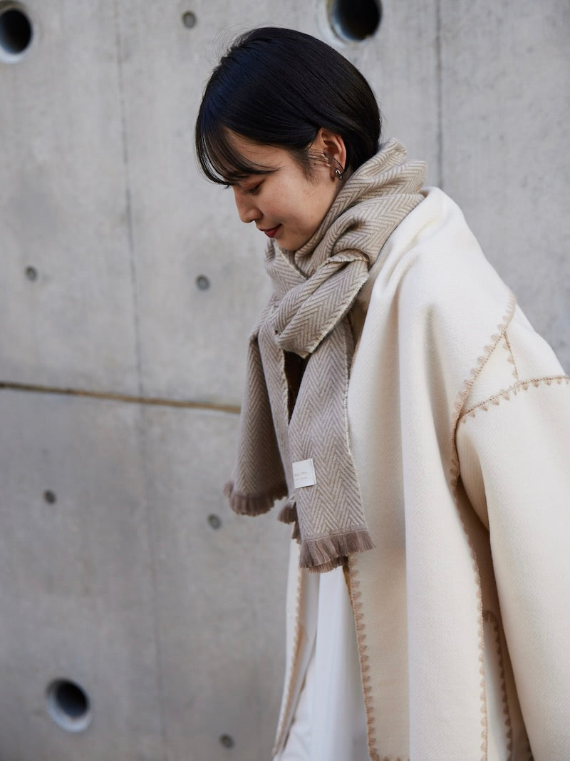 herringbone stole