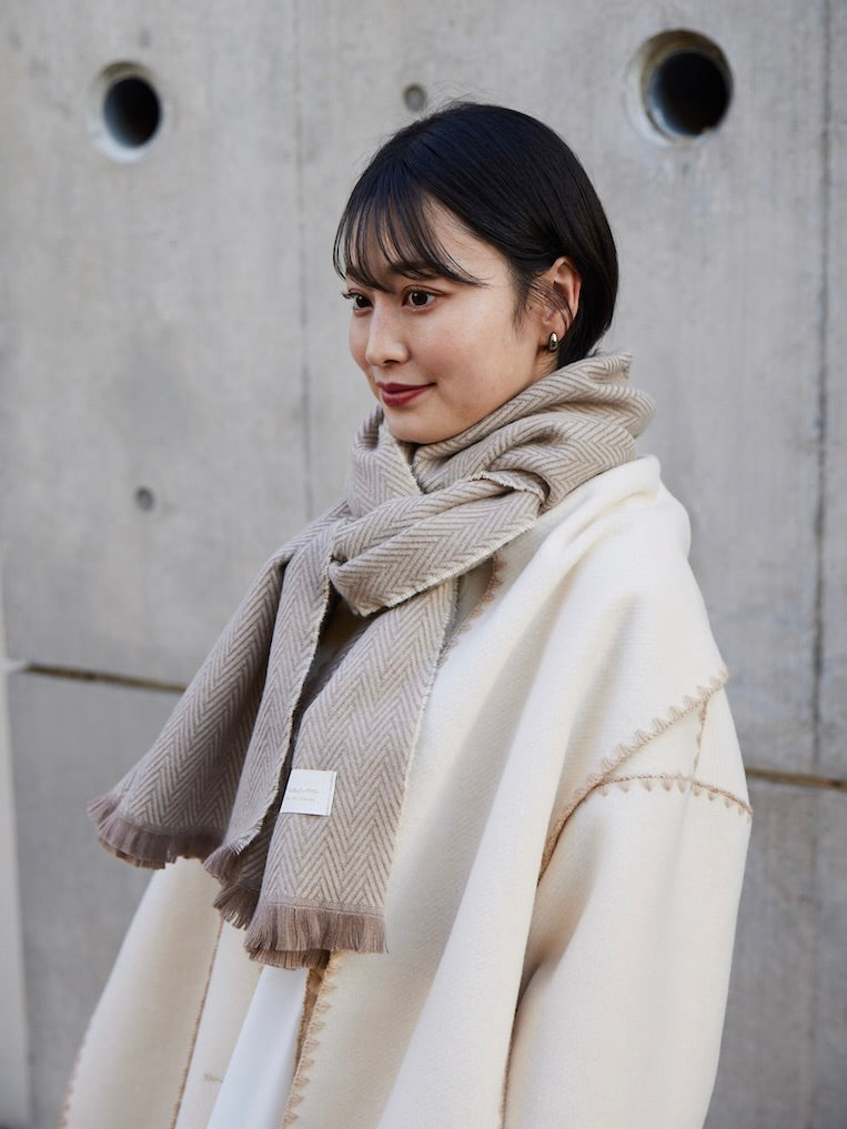 herringbone stole