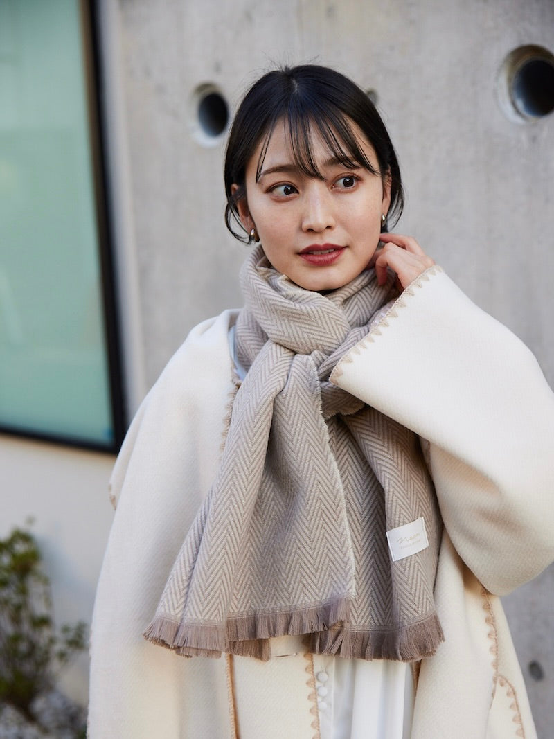 herringbone stole