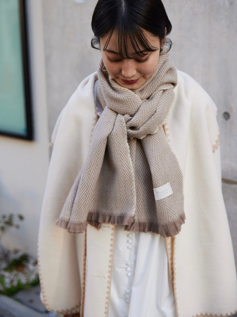 herringbone stole