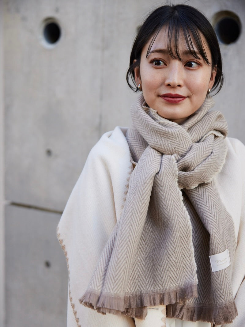 herringbone stole
