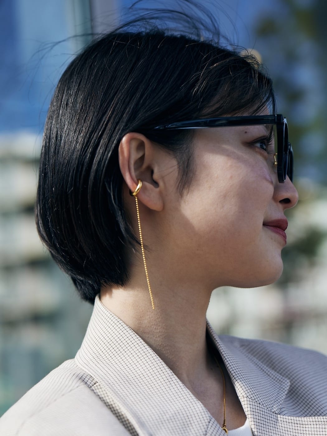 chain ear cuff