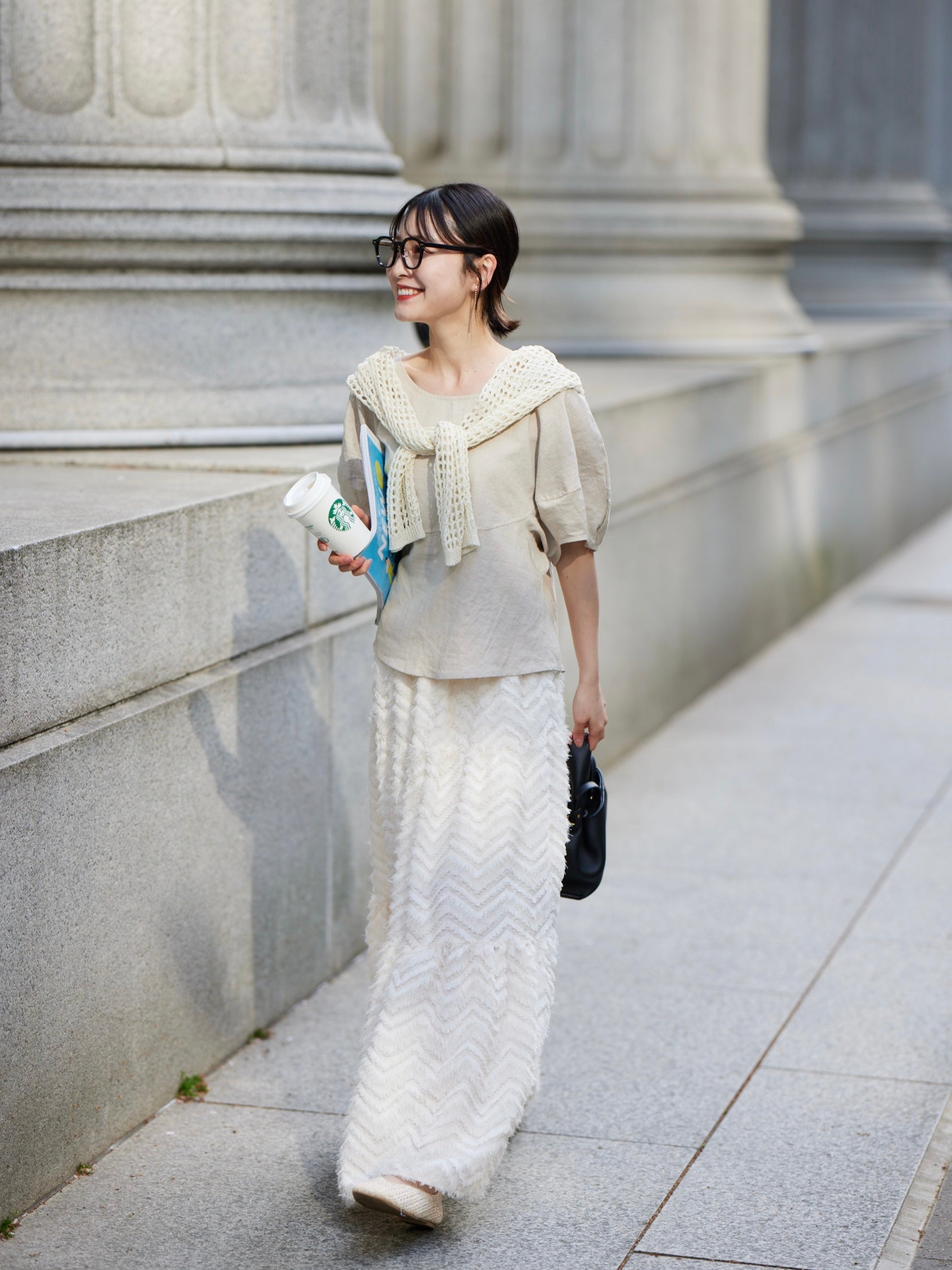 puff sleeve linen tops