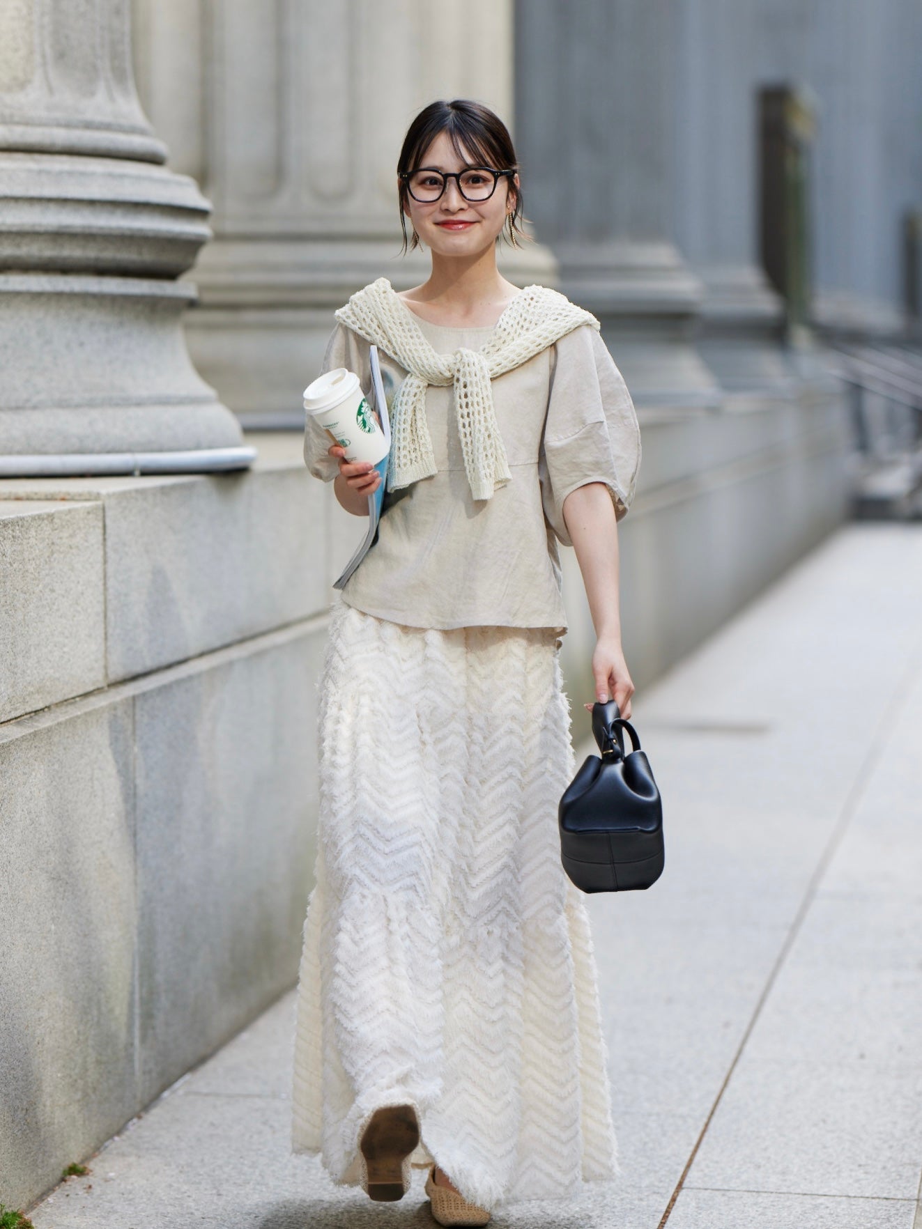 puff sleeve linen tops