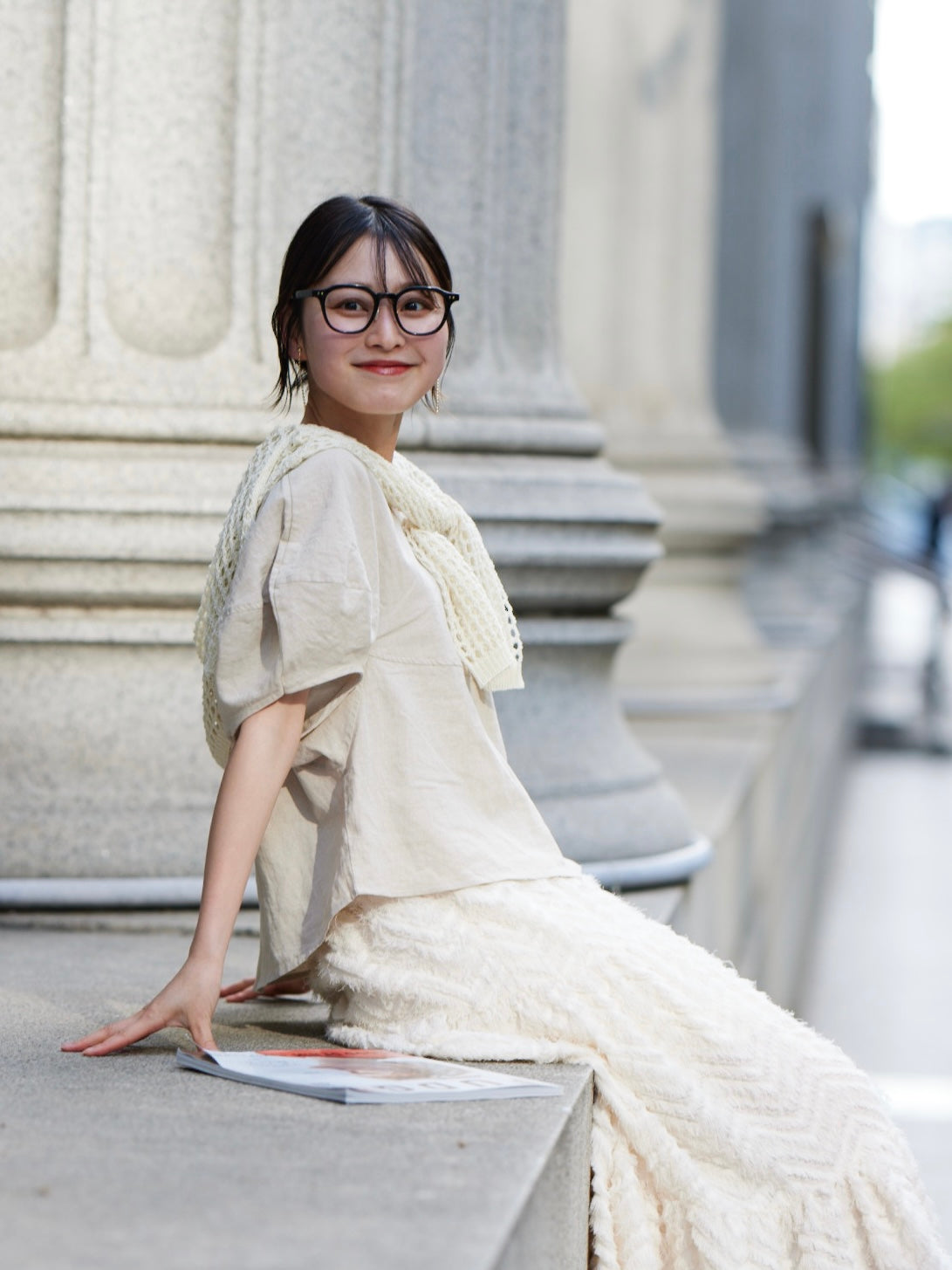 puff sleeve linen tops