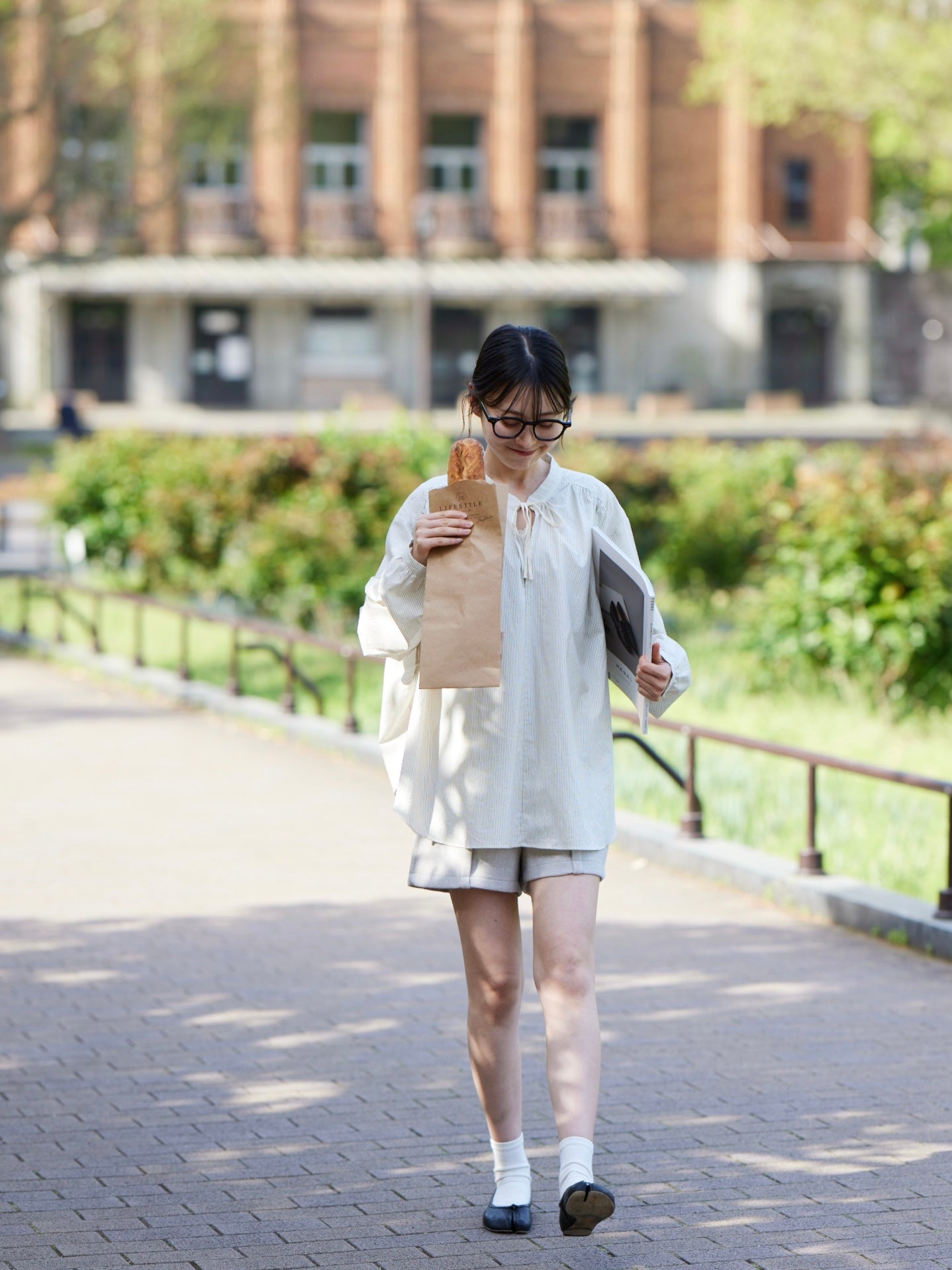 chiffon flare blouse